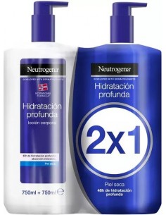 Neutrogena Pack loción corporal piel seca 2x750 ml