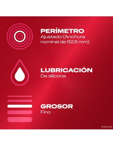 Durex Sensitivo Slim Fit Preservativos 10 unidades