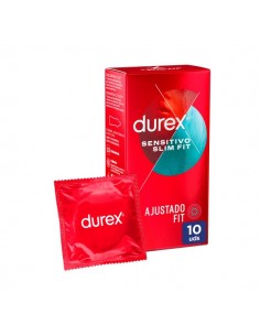 Durex Sensitivo Slim Fit Preservativos 10 unidades