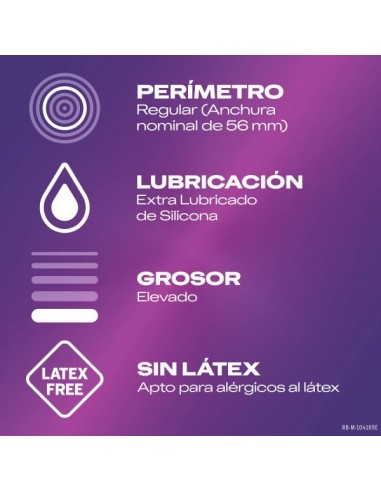 Durex Preservativos Sin Látex 12 unidades