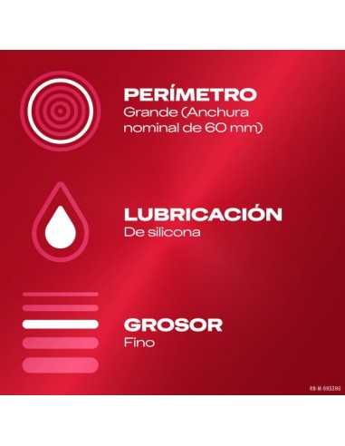 Durex Sensitivo XL Preservativos 10 unidades