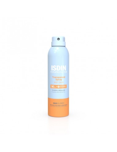 ISDIN Fotoprotector Transparent Spray Wet Skin SPF50 250 ml