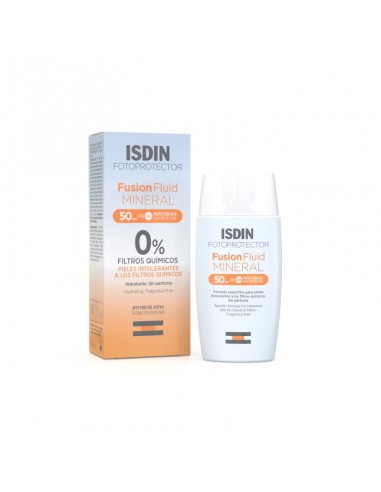 ISDIN Fusion Fluid Mineral SPF50+ 50 ml