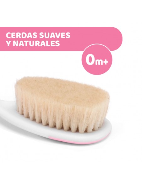 Chicco Cepillo y Peine Rosa