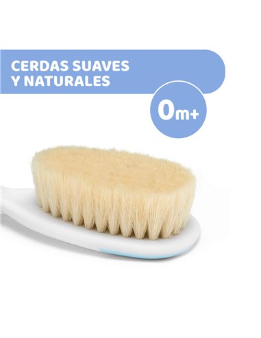 Chicco Cepillo y Peine Azul