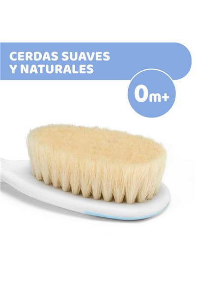 Chicco Cepillo y Peine Azul