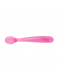 Chicco Cuchara Silicona Rosa 2 Unidades 2