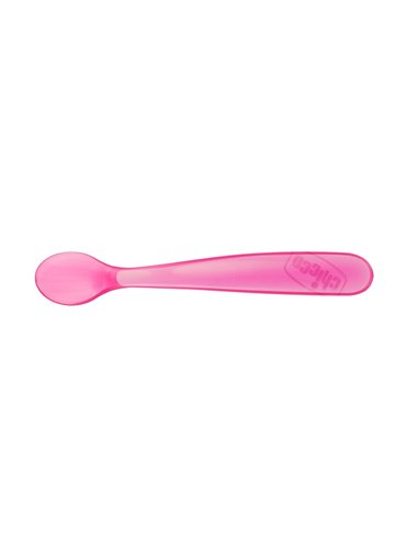 Chicco Cuchara Silicona Rosa 2 Unidades
