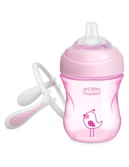 Chicco Primeros Vasos Rosa/Morado +4M