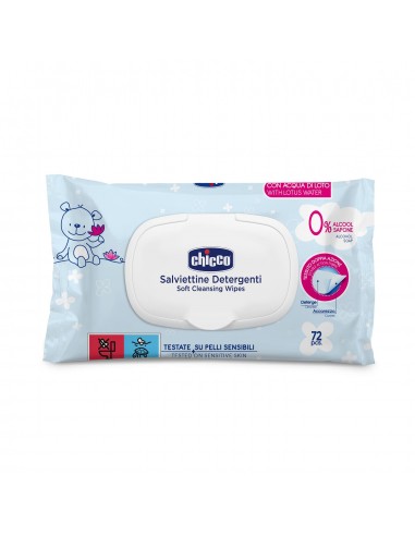 Chicco Toallitas con tapa 72 uds