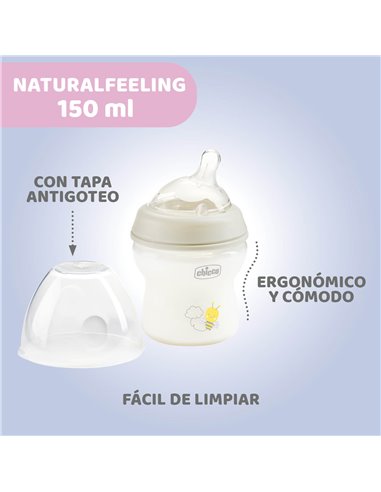 Chicco Step Up Biberón Flujo Normal 0M+ 150 ml