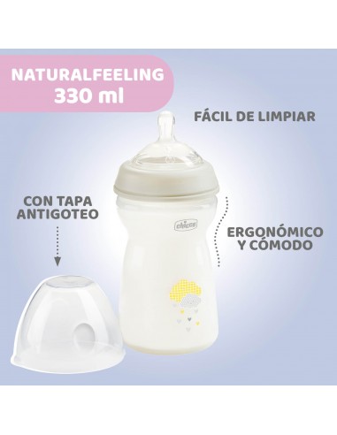 Chicco Step Up Bib Flu.Pap 6M+ 330 ml