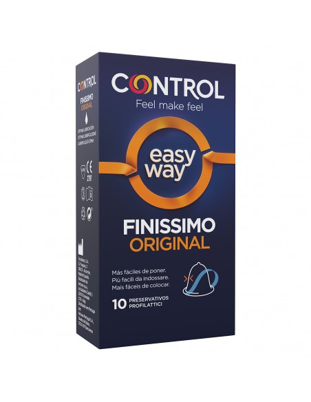 Control Preservativos Easy Way Finissimo Original 10 unidades
