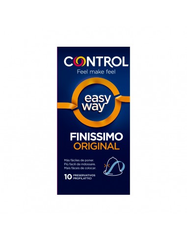 Control Preservativos Easy Way Finissimo Original 10 unidades