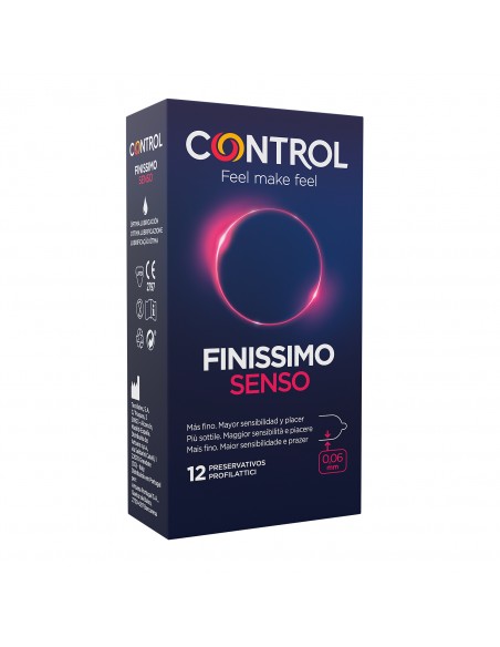 Control Finissimo Senso Preservativos 12 unidades