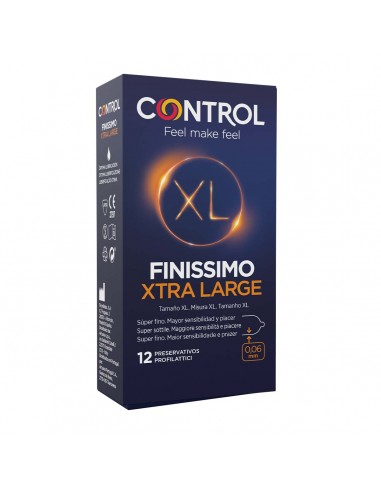 Control Finissimo XL Preservativos 12 unidades