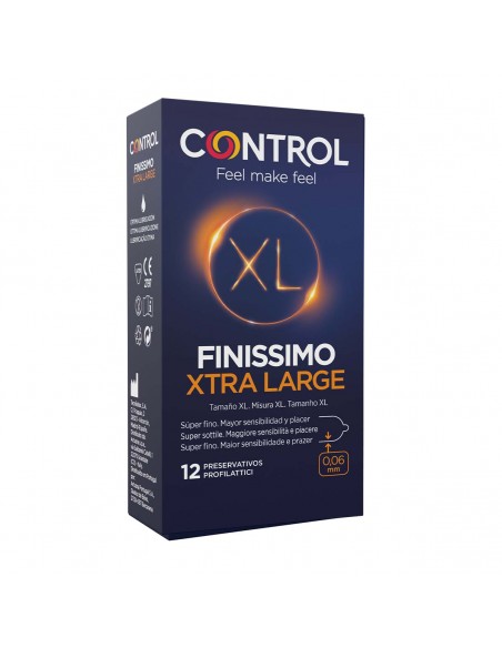 Control Finissimo XL Preservativos 12 unidades