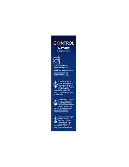 Control Xtra Lube Preservativos 12 unidades