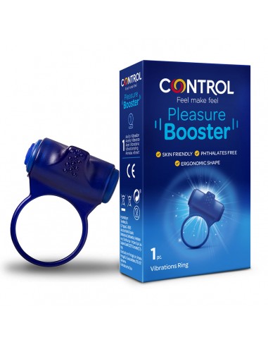 Control Pleasure Booster Anillo Vibrador