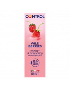 Control Gel de masaje 3 en 1 Wild Berries 200 ml 2