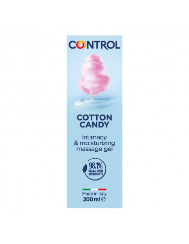 Control Gel de masaje 3 en 1 Cotton Candy 200 ml