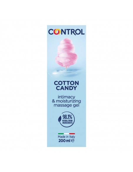 Control Gel de masaje 3 en 1 Cotton Candy 200 ml