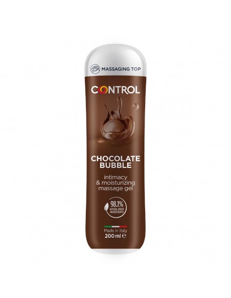 Control Gel de masaje 3 en 1 Bubble Chocolate 200 ml