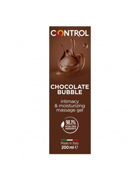 Control Gel de masaje 3 en 1 Bubble Chocolate 200 ml