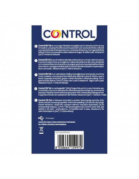 Click Tok Estimulador Clitoriano recargable