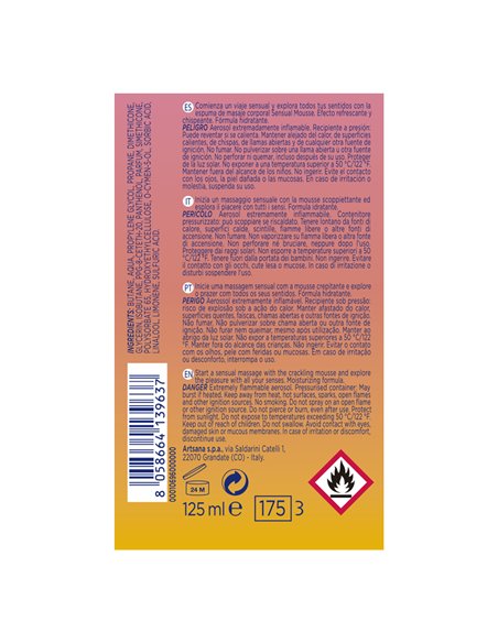 Control Sensual Mousse Bora Bora 125 ml