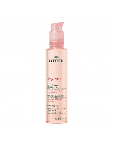 Nuxe Very Rose Aceite Delicado Desmaquillante 150 ml