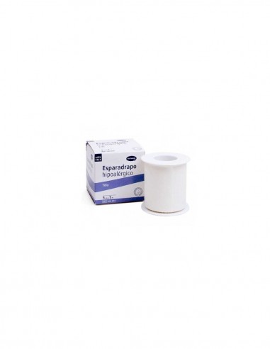 Omniplast Esparadrapo Tela Blanco 5M X5 cm