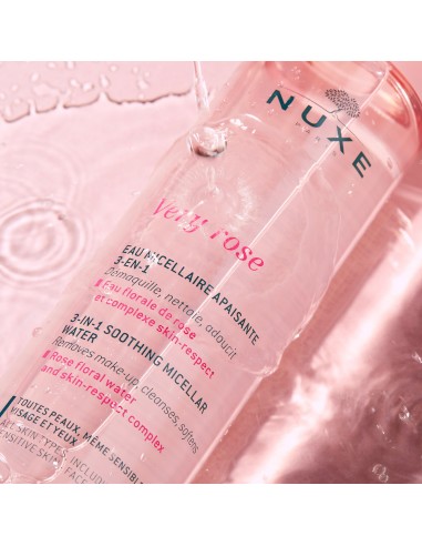 Nuxe Very Rose Agua Micelar Calmante 3 en 1   200ml