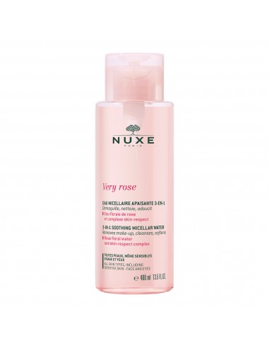 Nuxe Very Rose Agua Micelar Calmante 3 en 1   400ml