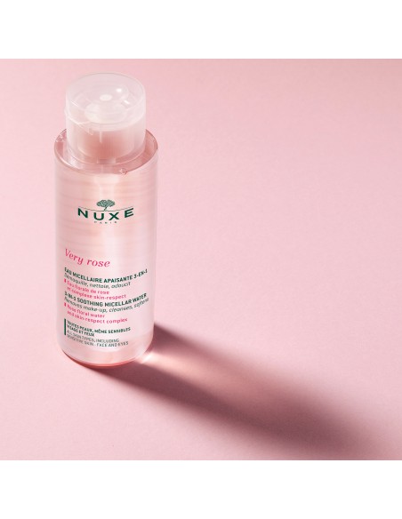 Nuxe Very Rose Agua Micelar Calmante 3 en 1   400ml