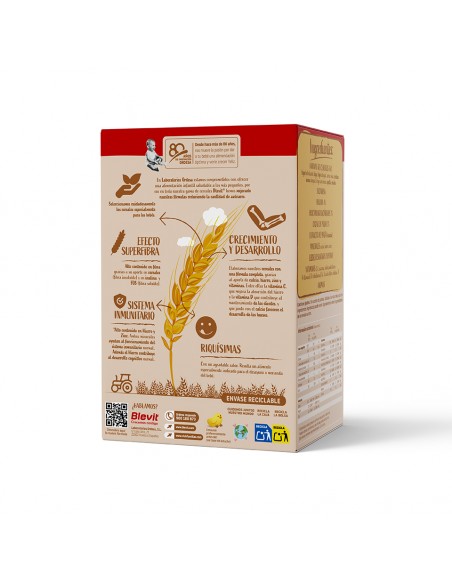 Blevit Super Fibra 8 Cereales y Cacao 500 g