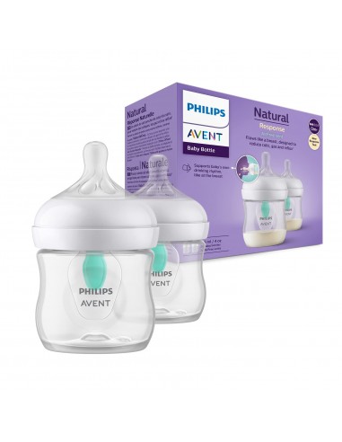 Avent Natura Reponse Pack Biberón Airfree 125 ml