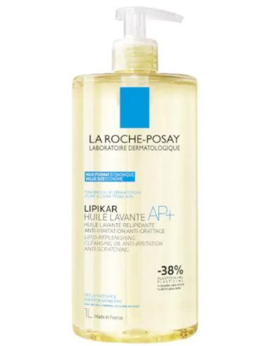 La Roche Posay Lipikar Huile Lavante AP+ con Dosificador 1 L
