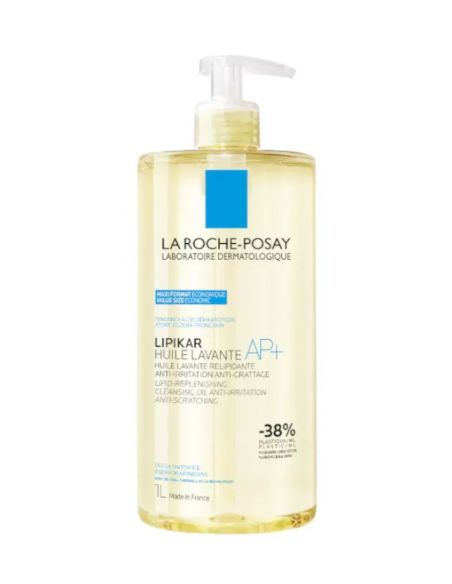 La Roche Posay Lipikar Huile Lavante AP+ con Dosificador 1 L