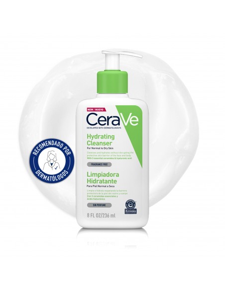 CeraVe Limpiadora Hidratante 236 ml