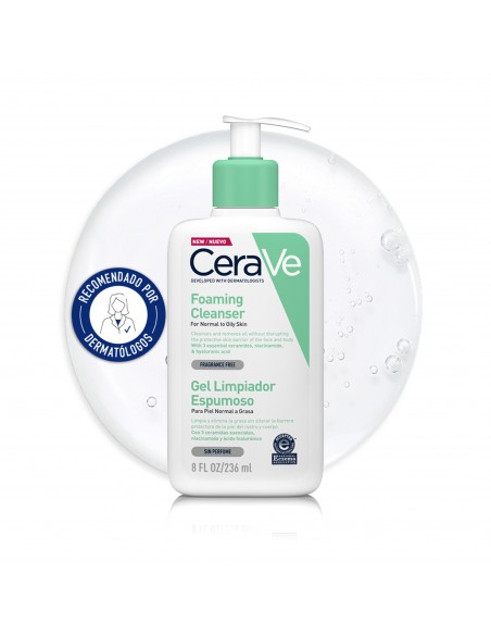 CeraVe Gel Limpiador Espumoso 236 ml