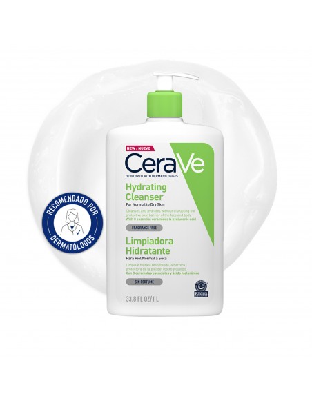 Cerave Limpiadora Hidratante 1000 ml