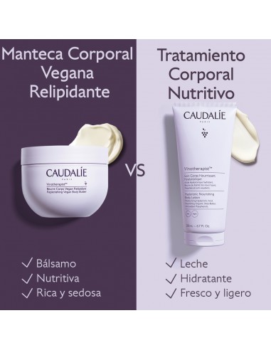 Caudalie Vinotherapist Manteca Corporal Vegana 250 ml