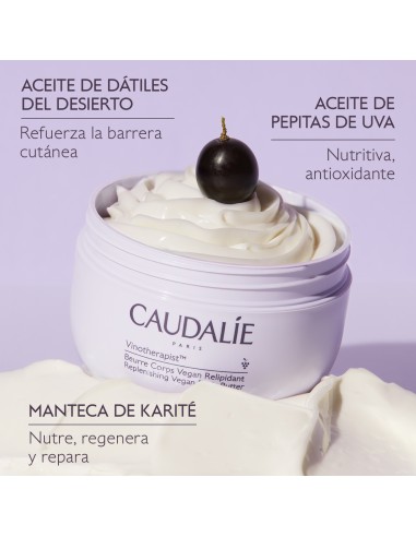 Caudalie Vinotherapist Manteca Corporal Vegana 250 ml