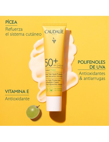 Caudalie Vinosun Fluido SPF50+ 40 ml