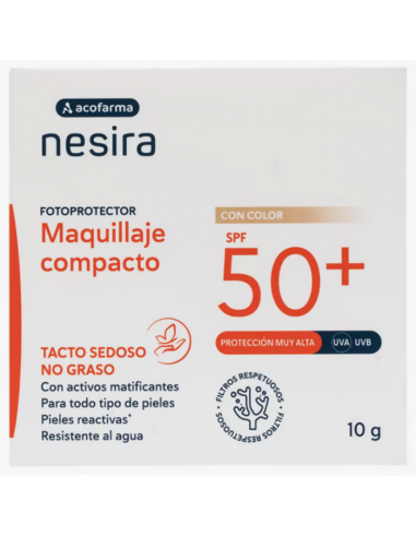 Nesira Maquillaje Compacto SPF0+ 10 g