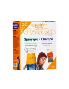 Neositrin Pack Champú + Gel 60 ml + Lendrera