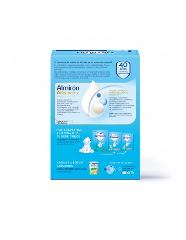 Almirón Advance 1 Leche de iniciación 1200 g Almirón Advance 1 Leche de iniciación 1200 g