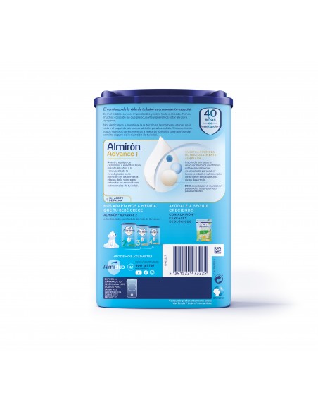 Almirón Advance 1 Leche de Iniciación 800 g