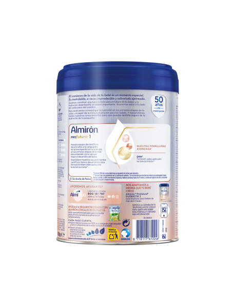 Almirón Profutura 1 Leche de Iniciación 800 g